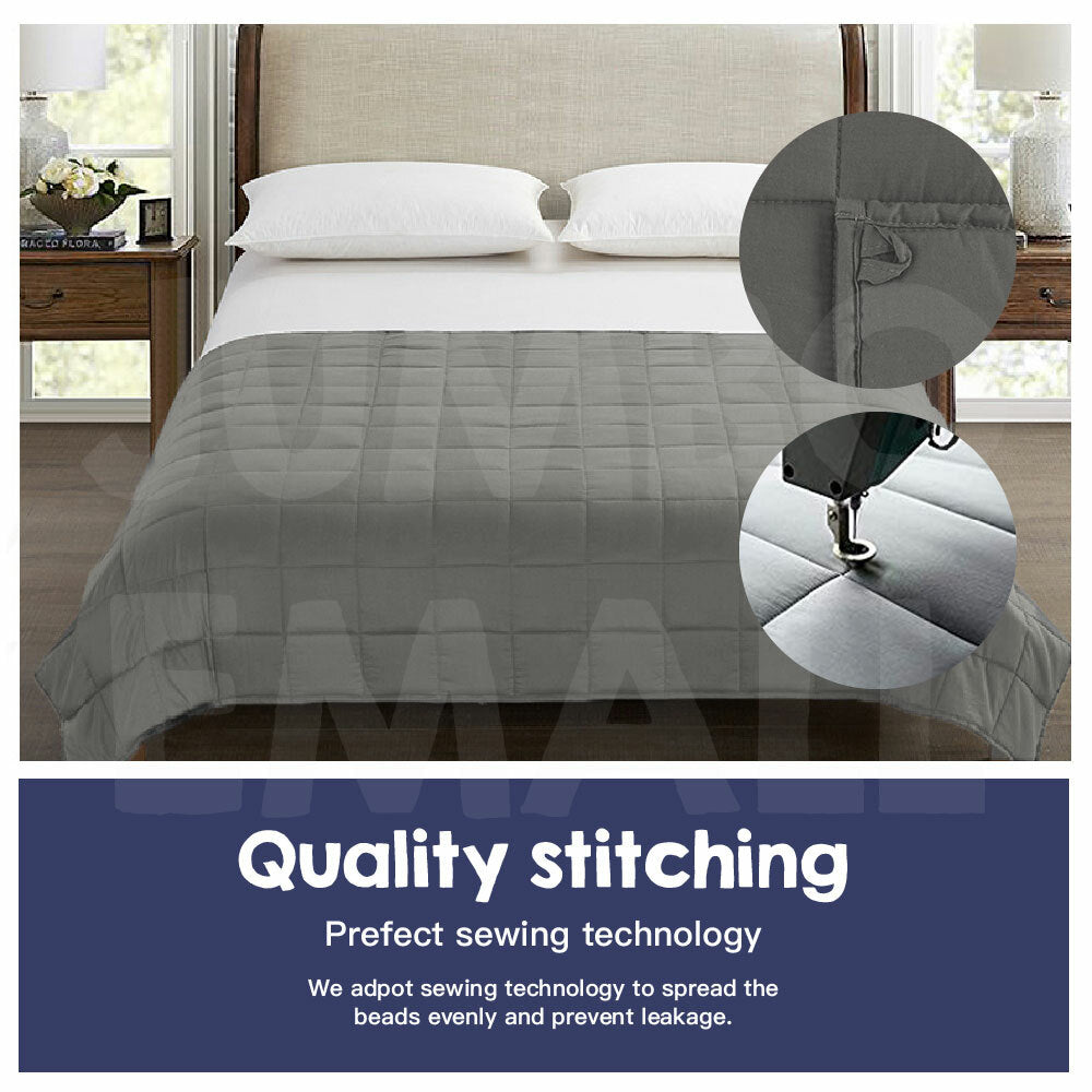 Weighted Blanket β Gravity Therapy Quilt for Deep Rest, Stress Relief & Peak Recovery (2.2β9kg Options)