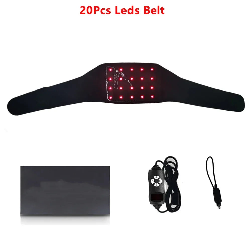 Red Light Therapy Pad β 20/24 LED Infrared Belt for Muscle Recovery, Fatigue Relief & Skin Health