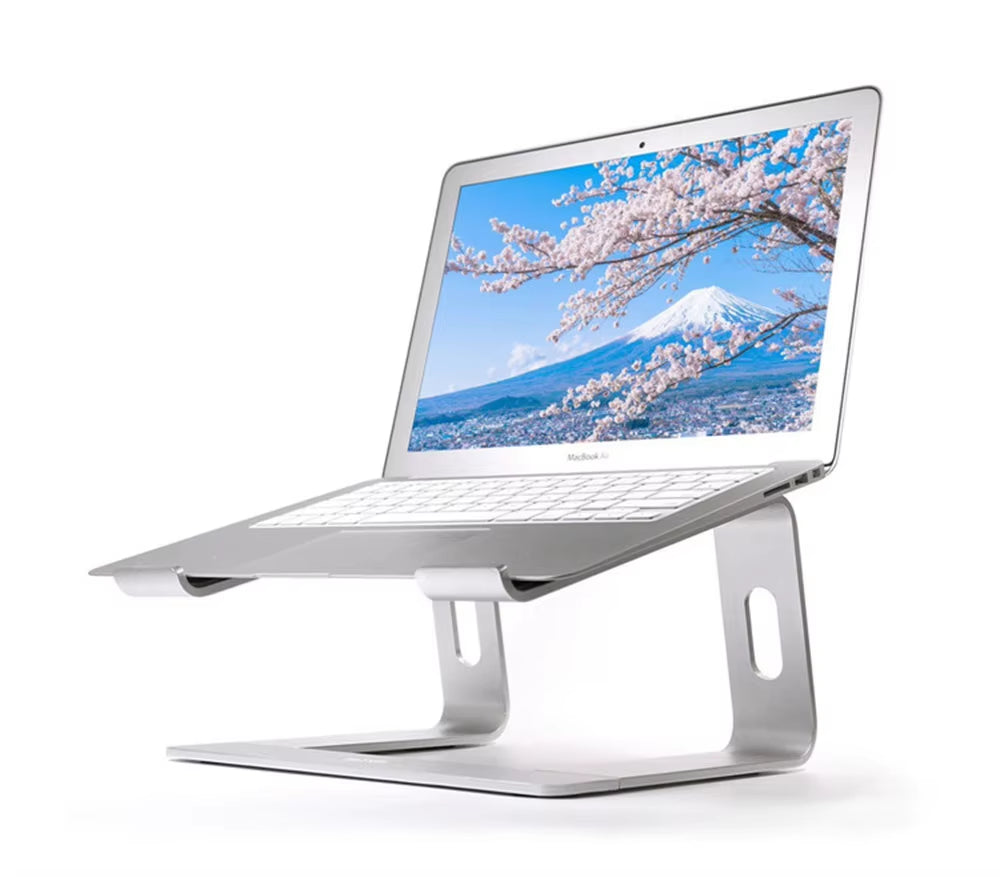 Ergonomic Laptop Stand β Portable & Aluminium Holder for MacBook & Notebooks Promoting Your Peak Performance