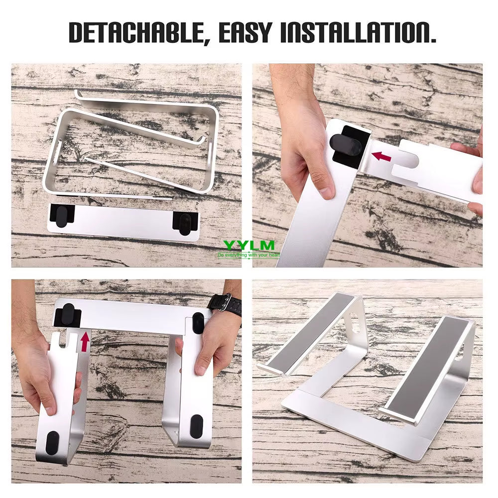 Ergonomic Laptop Stand β Portable & Aluminium Holder for MacBook & Notebooks Promoting Your Peak Performance