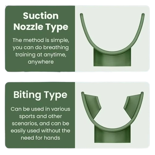 Premium Breathing Trainer β Portable Inhale & Exhale Device with Adjustable Resistance for Relaxation, Recovery & Peak Performance