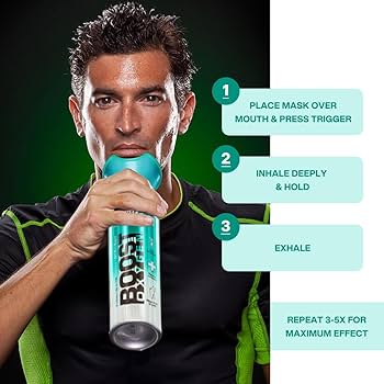 10 Litres of Boost Pure Oxygen in a Can Supplemental - 200 Breath (Large) - 1 Pack