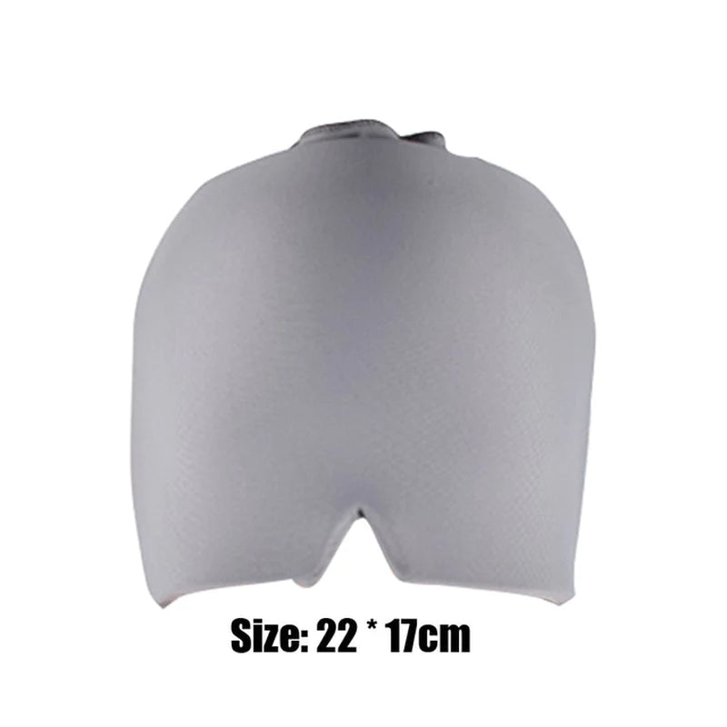 old Therapy Headache & Stress Relief Cap β Wearable Gel Ice Wrap for Migraine, Sinus & Neck Tension