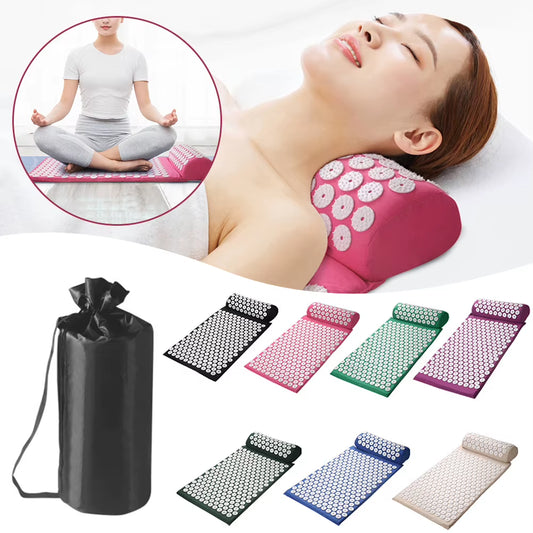 Acupressure Mat & Pillow Set – Natural Stress & Recovery Tool