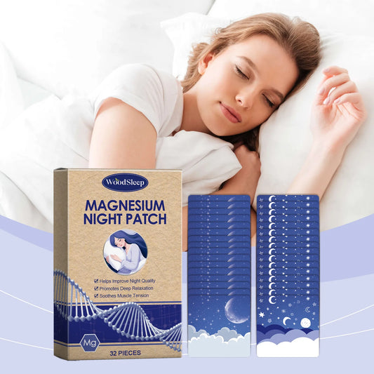 Magnesium Sleep Patches with Lavender – Stress & Anxiety Relief for Restful Night Recovery