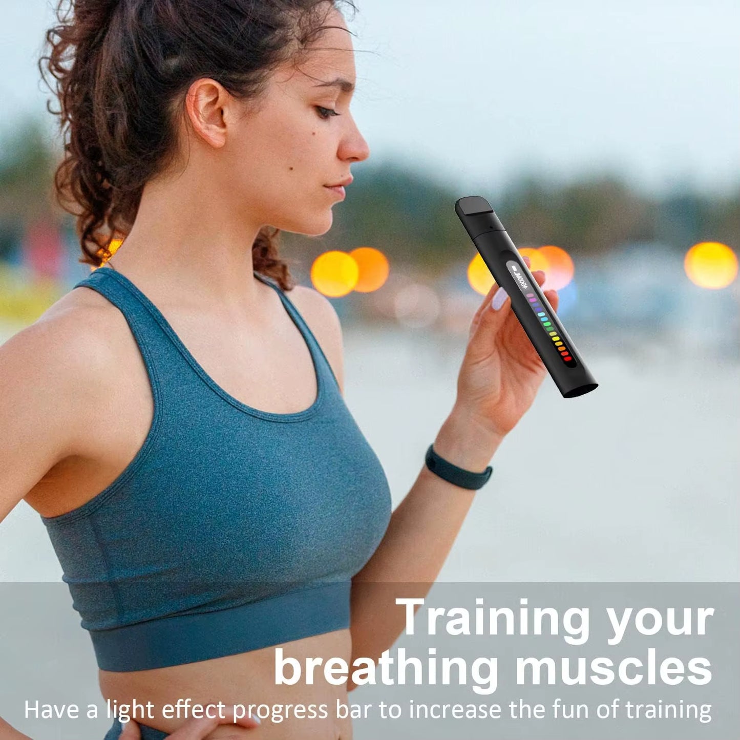 SMART Breathing Trainer ā Portable Breathwork Device with App Monitoring