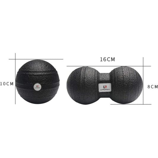 Dual Lacrosse Massage Ball - Targeted Massage for Neck, Back & Shoulders