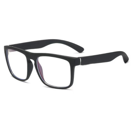 Square Blue Light Blocking Glasses – Classic Anti-Glare Eyewear for Executive Focus, Stress Relief & Sleep Support