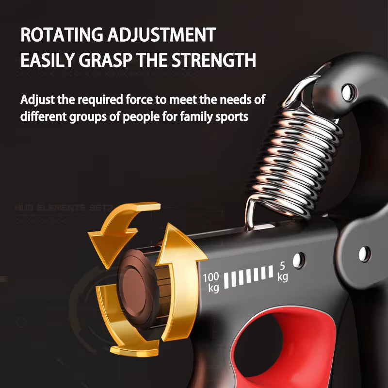 Hand Grip Strength Trainer β Adjustable Power Exerciser for Grip, Endurance & Stress Relief