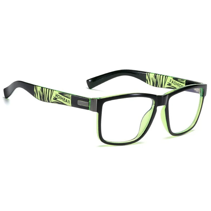 Square Blue Light Blocking Glasses β Classic Anti-Glare Eyewear for Executive Focus, Stress Relief & Sleep Support