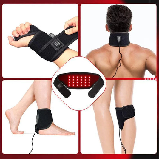 Red Light Therapy Pad – 20/24 LED Infrared Belt for Muscle Recovery, Fatigue Relief & Skin Health