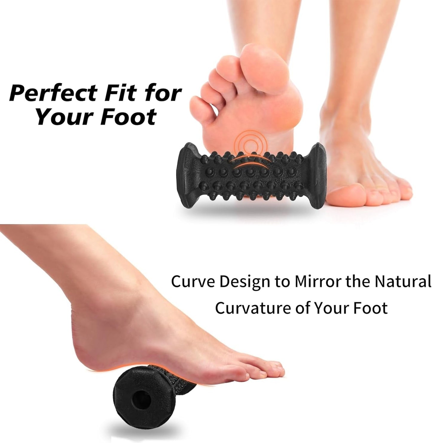 Foot Massage Roller β Deep Tissue Acupressure for Plantar Fasciitis, Stress Relief & Recovery