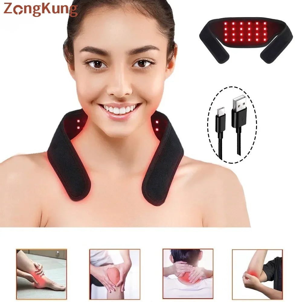 Red Light Therapy Pad β 20/24 LED Infrared Belt for Muscle Recovery, Fatigue Relief & Skin Health