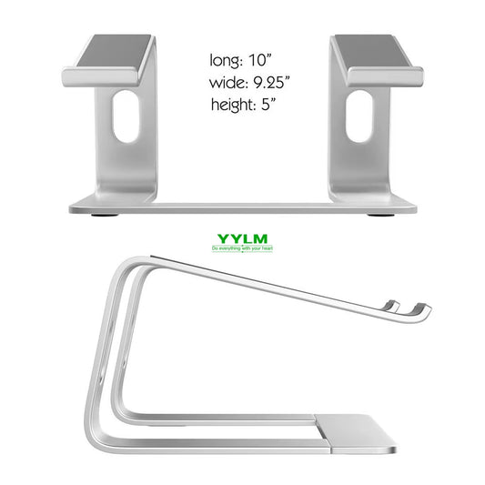 Ergonomic Laptop Stand – Portable & Aluminium Holder for MacBook & Notebooks Promoting Your Peak Performance