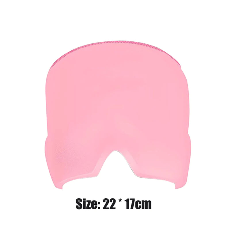 old Therapy Headache & Stress Relief Cap β Wearable Gel Ice Wrap for Migraine, Sinus & Neck Tension