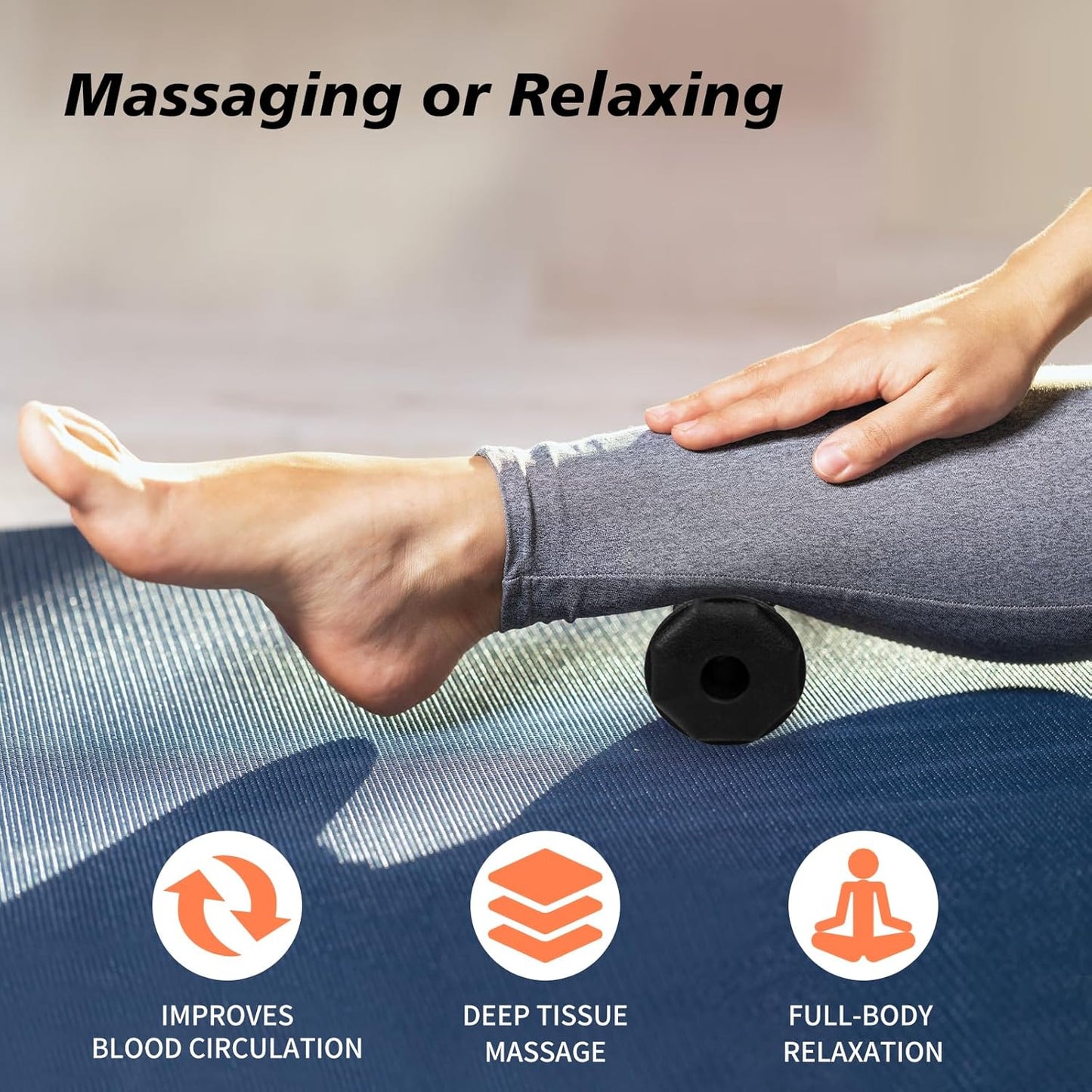 Foot Massage Roller β Deep Tissue Acupressure for Plantar Fasciitis, Stress Relief & Recovery