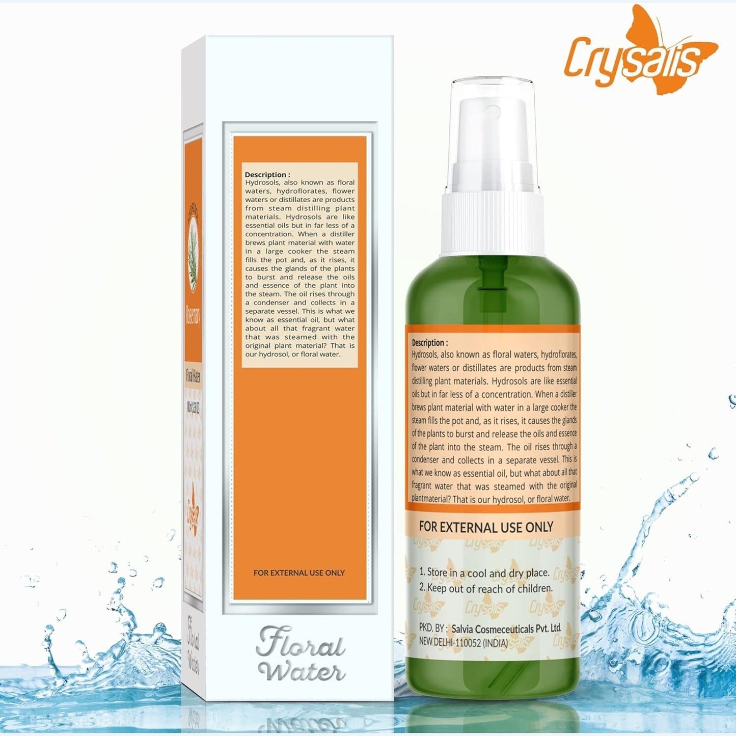 Rosemary Hydrosol Mist ā Natural Cognitive Boost & Skin Rejuvenation Aromatic Spray (100ml)
