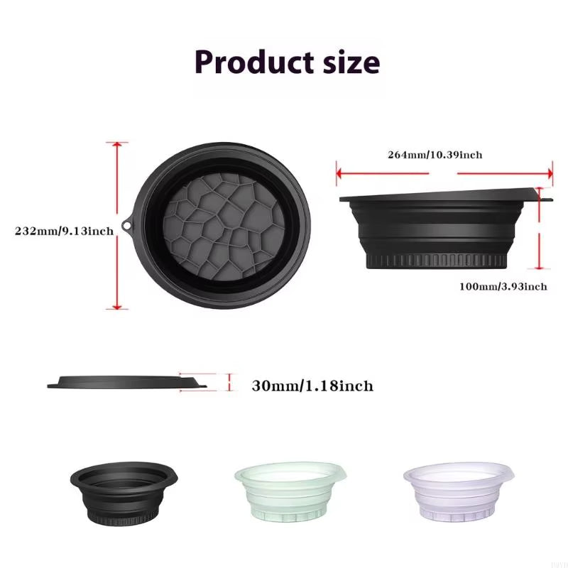 Portable Ice Bath Bowl (Foldable Face Ice Bath) β Cold Therapy for Stress Relief, Mental Focus & Flow State Recovery