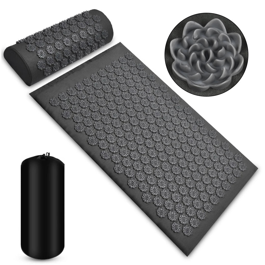 Premium Acupressure Mat & Pillow Set β Natural Stress & Recovery Tool