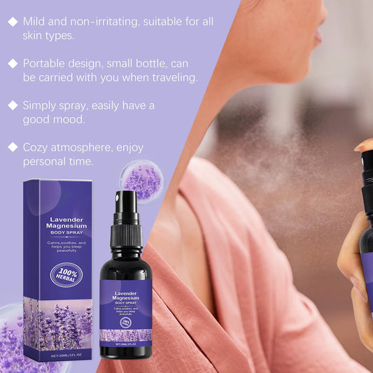 Lavender & Vanilla Sleep Pillow Spray – Aromatherapy Mist for Deep Rest & Relaxation (30ml)