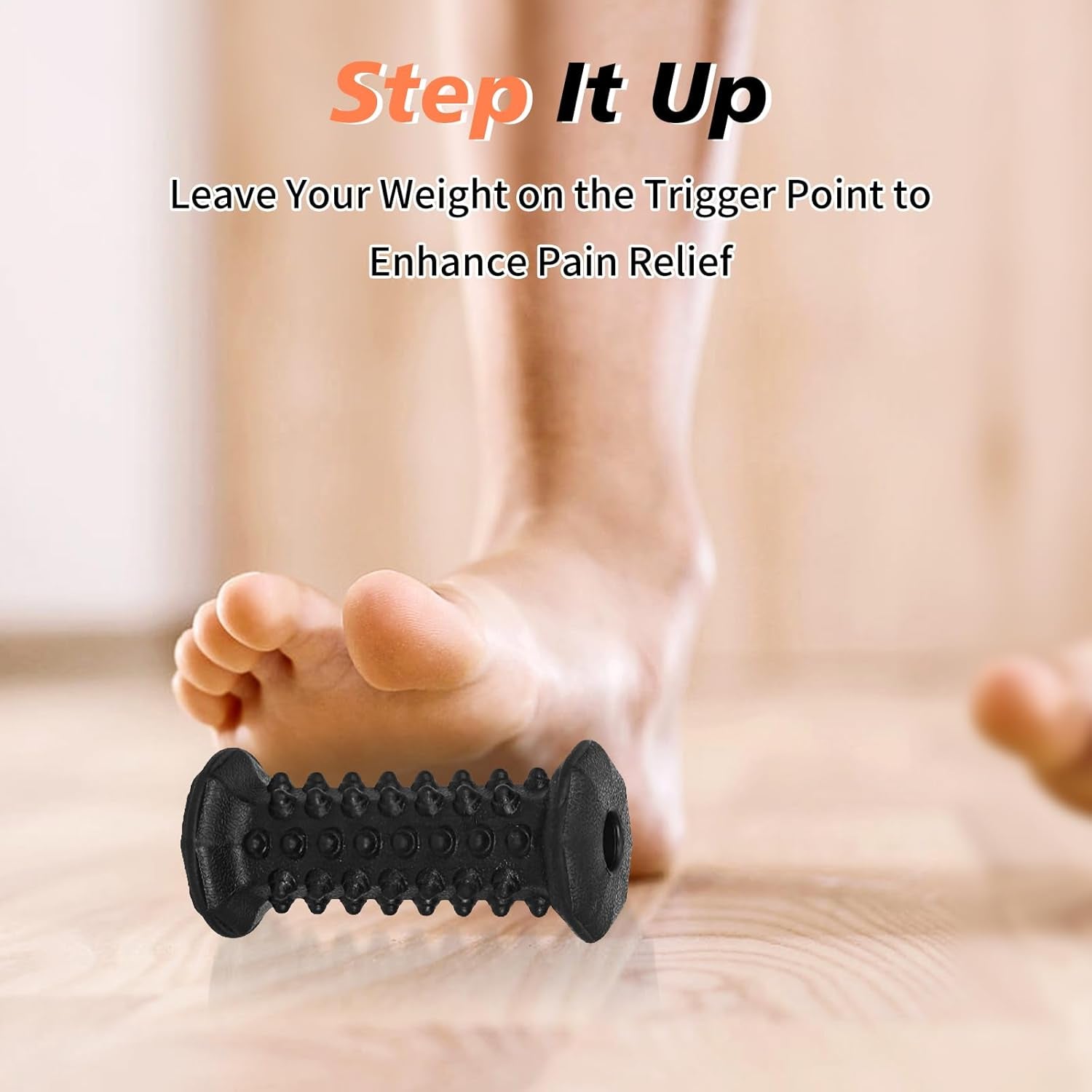Foot Massage Roller – Deep Tissue Acupressure for Plantar Fasciitis, Stress Relief & Recovery