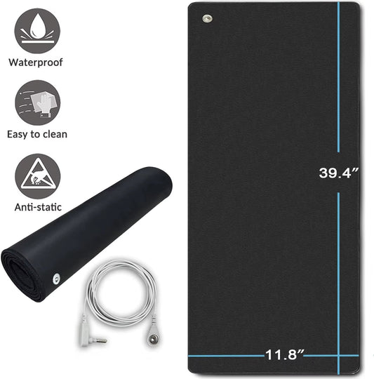 Grounding Sleep & Recovery Mat –  Earthing Pad with EMF Protection & Stress Relief