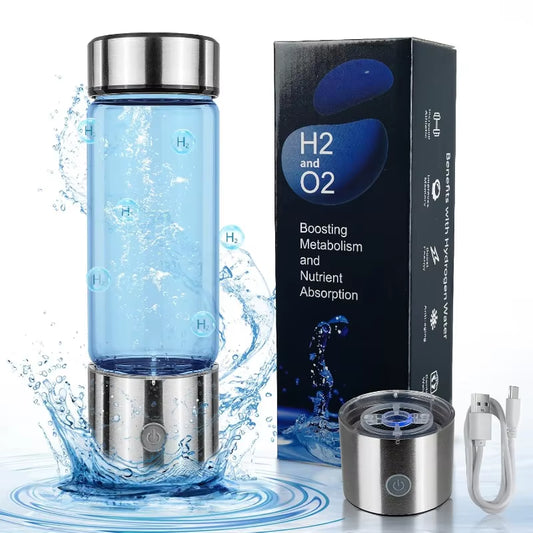 Portable Hydrogen Water Bottle – Daily Drinking Generator for Energy, Focus & Cellular Recovery
